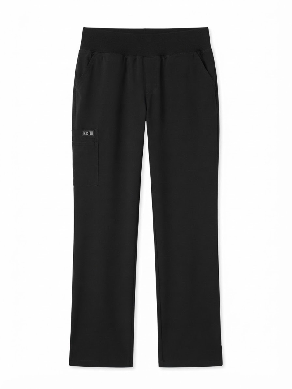 Koi Basics women’s scrub pants, black size 2X style 732R